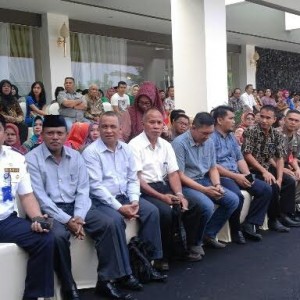 SKPD Kotamobagu hadir dalam persemian Hotel sutan Raja