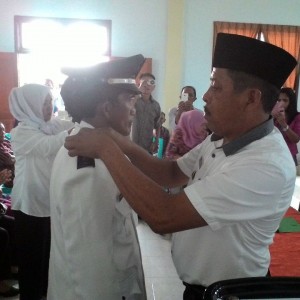 Pelantikan PJS Sangadi