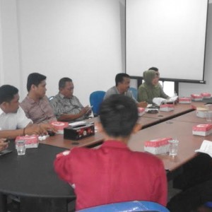 Pertemuan IMM dan DPRD KK di ruang Banmus