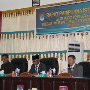 3b9f7586-bf63-43a8-8fc5-2985b8024259 DPRD Boltim Gelar Paripurna Istimewa PAW Aleg