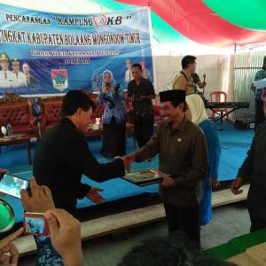 Bupati Boltim Canangkan Desa Togid sebagai Kampung KB