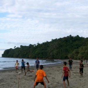 Wisata Pantai Bolmut Akan Dibagun Talud Pengaman