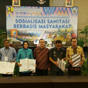 Walikota Tandatangani Kerjasama Sanitasi Berbasis Masyarakat