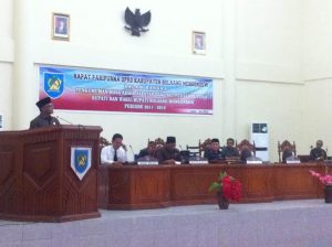 Dekab Gelar Paripurna Pemberhentian Bupati dan Wabup Bolmong