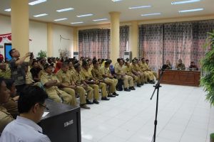 Pj Bupati Bolmong Pimpin Rapat Kerja dan Sosialisasi BUMDES