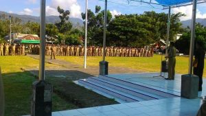 Pimpin Apel Perdana, Wabup Minta SKPD Boltim Fokus Pencapaian Target