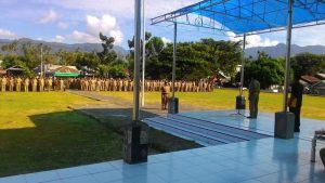Pimpin Apel Perdana, Wabup Minta SKPD Boltim Fokus Pencapaian Target