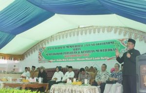 Halal Bihalal Desa Moyag Dihadiri Wali Kota