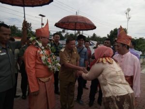 Pj Bupati Nixon Watung Hadiri Launching Tahapan Pilkada Bolmong