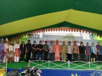 Pj Bupati Nixon Watung Hadiri Launching Tahapan Pilkada Bolmong
