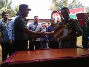 Bupati Boltim Letakan Batu Pertama Pembangunan RTLH
