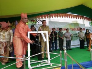 Pj Bupati Nixon Watung Hadiri Launching Tahapan Pilkada Bolmong