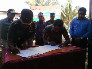 Bupati Boltim Letakan Batu Pertama Pembangunan RTLH