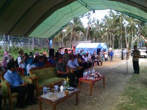 Bupati Boltim Letakan Batu Pertama Pembangunan RTLH