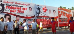 Kejuaraan Volleyball Prabowo-VAP Cup Dibuka