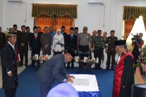 Marsaoleh Resmi Pimpin DPRD Boltim