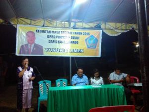 Yongkie Limen Serap Asmara Kelurahan Singkil I