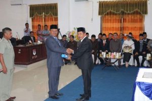 Marsaoleh Resmi Pimpin DPRD Boltim