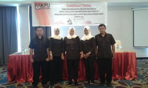 KPU Bolmong Pacu Bimtek Pemuktahiran Data Pemillih Tingkat PPK