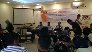 KPU Bolmong Gelar FGD Informasi Pilkada