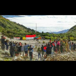 KMPA Maleo dan HPPA Biosfer Boltim Bersih-bersih Gunung