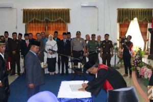 Marsaoleh Resmi Pimpin DPRD Boltim