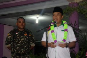 Ansor dan Banser Bolmut Kawal Menpora