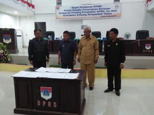 DPRD Boltim Gelar Paripurna Persetujuan APBD-P