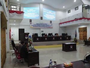 DPRD Boltim Gelar Paripurna Persetujuan APBD-P