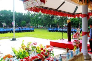 Walikota Pimpin Upacara HUT Provinsi Sulut
