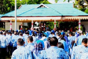 Walikota Pimpin Upacara HUT Provinsi Sulut