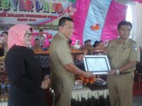 Gelar Gebyar PAUD, Bupati Serahkan Piagam Penghargaan ke Dikpora