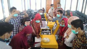 Dinkes Boltim Gelar Pelatihan Pemanfaatan Sanitarian Kit