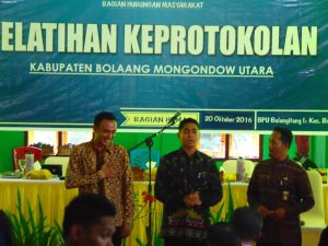 Gandeng Pemateri Istana Negara, Humas Pemkab Bolmut Sukses Gelar Pelatihan Keprotokolan
