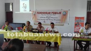 KPU BOLMONG Kenalkan Kandidat ke Pelajar