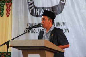 Ketua KPU RI Hadiri Rakor dan Konsolidasi Akbar KPUD Bolmong