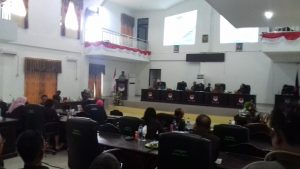 DPRD Boltim Gelar Rapat Paripurna Penyampaian KUA-PPAS APBD 2017