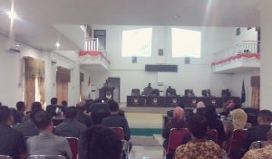 DPRD Boltim Gelar Rapat Paripurna Penyampaian KUA-PPAS APBD 2017