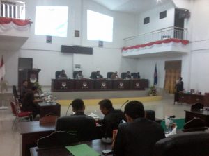 DPRD Boltim Gelar Rapat Paripurna Penyampaian KUA-PPAS APBD 2017