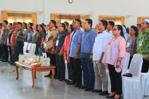 Ketua KPU RI Hadiri Rakor dan Konsolidasi Akbar KPUD Bolmong