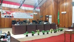 Dekot Gelar Paripurna Tahap I KUA –PPAS APBD 2017