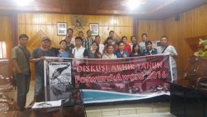 Forward Sulut Gelar Diskusi Akhir Tahun, Ini Hasilnya