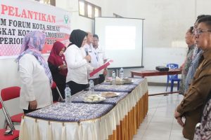 30 Personil Forum Kota Sehat Dilantik