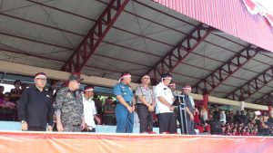 Korem 131 Santiago Gelar Apel Parade Nusantara Bersatu