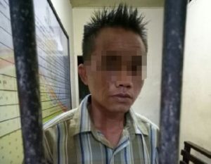 Menusuk Mulut Istri Dengan Parang, Imran Dibekuk Polsek Lolayan