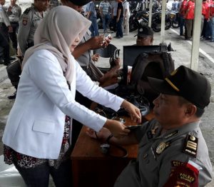 Polres Bolmong Periksa Kesehatan Personil
