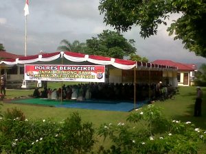 Polres Bolmong Berdoa dan Berdzikir untuk Keamanan BMR