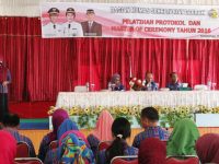 Bagian Humas Latih Aparat Pemerintah Soal Keprotokoleran