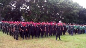 Banser dan Ansor Bolmut Kawal Ketat Pengamanan Natal