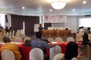 KPUD Bolmong Gelar Bimtek Rekapitulasi Pemungutan Suara